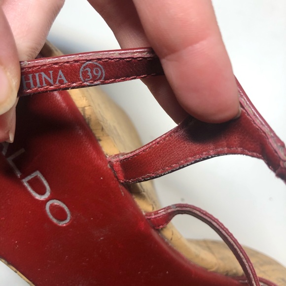 Vintage Y2K Aldo Chunky Square Toe Platforms - Picture 8 of 9